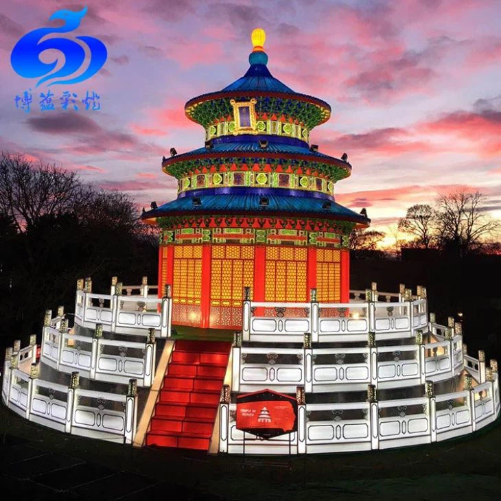 Huge Beautiful Waterproof Chinese Silk Lantern