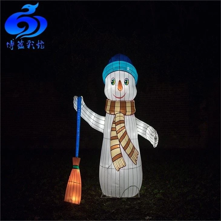 Outdoor Waterproof Christmas Silk Lanterns Festival